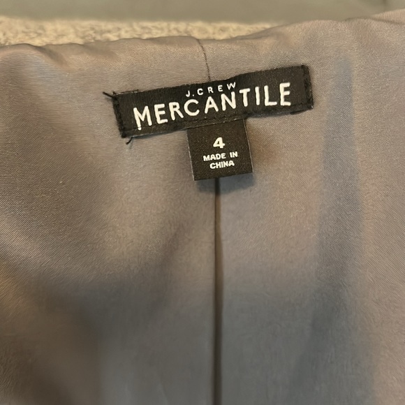 JCrew Factory Mercantile City Wool Coat Grey Size 4 - Picture 10 of 16